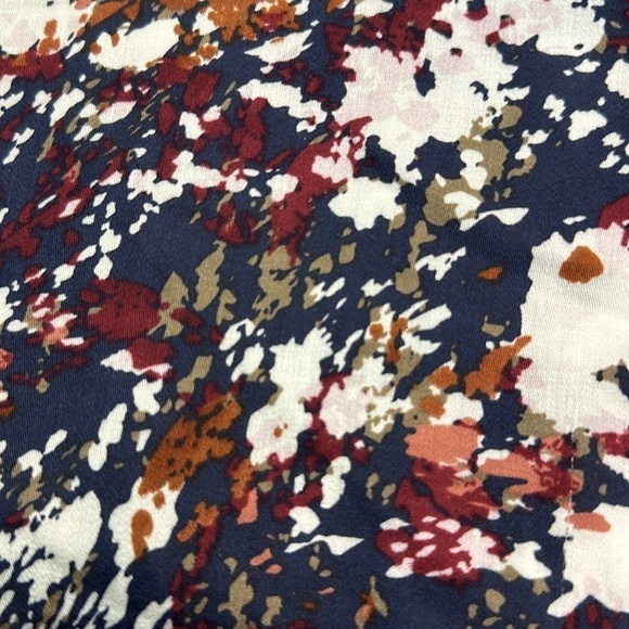 Tribal Shiela’s Home 50th Anniversary W/Frill Dk Ocean Graphic Blouse NWT M - Picture 12 of 12